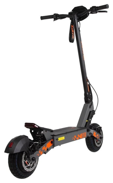 Електросамокат Kugoo Kirin G2 2025 (800 Вт; 15 А*год; 48 В), чорний