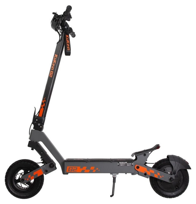Електросамокат Kugoo Kirin G2 2025 (800 Вт; 15 А*год; 48 В), чорний