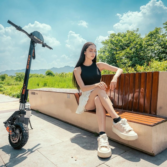 Електросамокат Kugoo Kirin G2 2025 (800 Вт; 15 А*год; 48 В), чорний, укр, укр