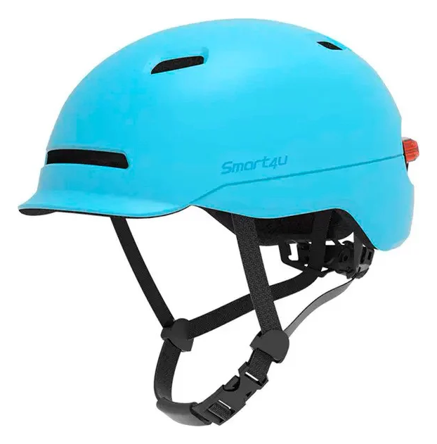 Шлем Smart4u City Light Ride Smart Flash Helmet Blue Size L