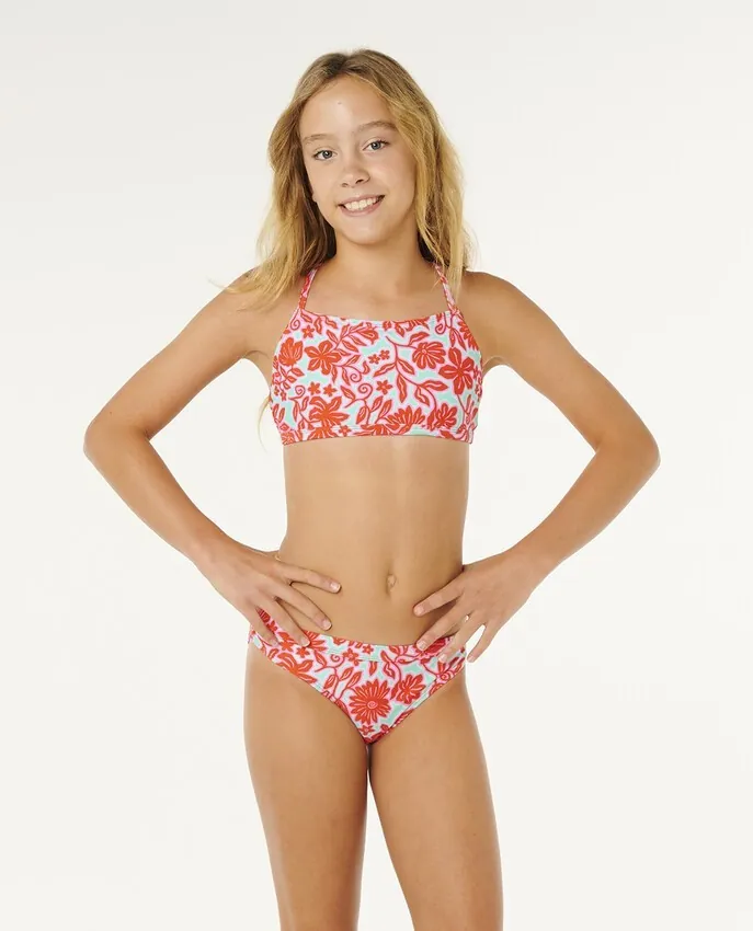 Купальники Rip Curl ( 14CGRV ) SUNSHINE SQUAD 3P SET-GIRL 2026 (Красный, 10)
