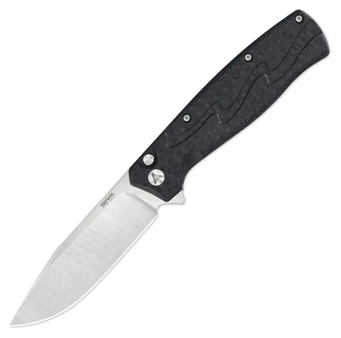 Ніж складаний туристичний SRM 221X-GB (9.2 см) 14C28N , G10 чорний