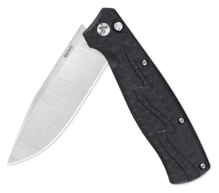 Ніж складаний туристичний SRM 221X-GB (9.2 см) 14C28N , G10 чорний