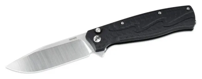 Ніж складаний туристичний SRM 221X-GB (9.2 см) 14C28N , G10 чорний