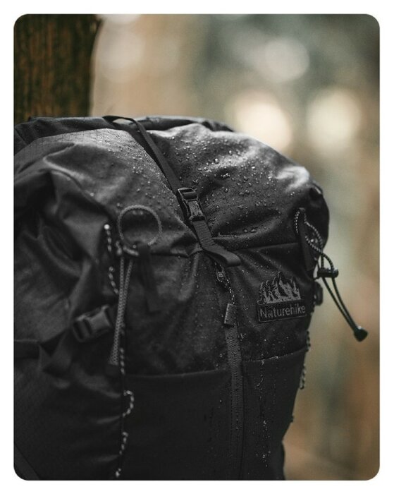 Рюкзак туристичний Naturehike Helium CNK2300016, 30+5 л, коричневий