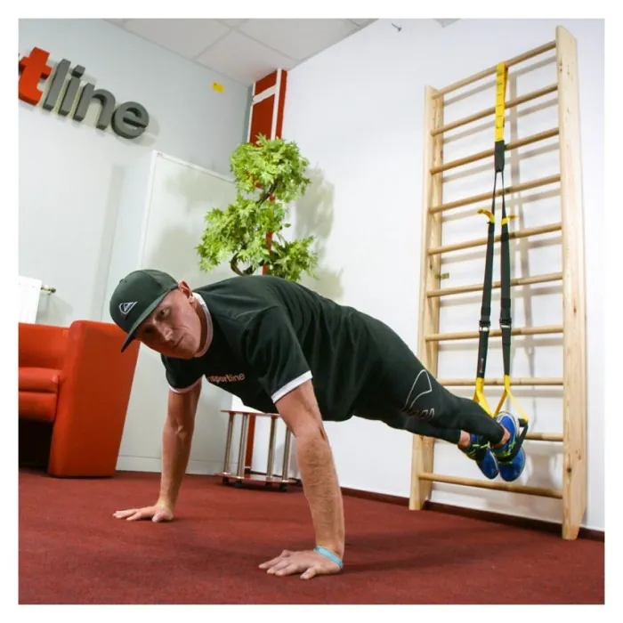 Підвісна система для силових тренувань inSPORTline MultiTrainer, жовтий