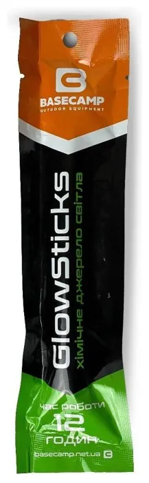 Химический источник света BaseCamp GlowSticks, Green