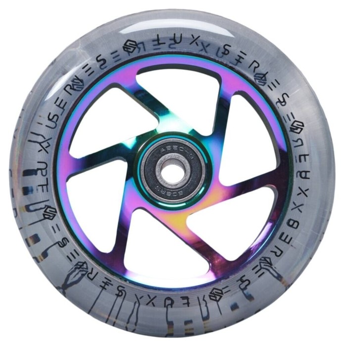 Колесо Striker Lux Clear Pro Scooter 110 Rainbow, укр, укр