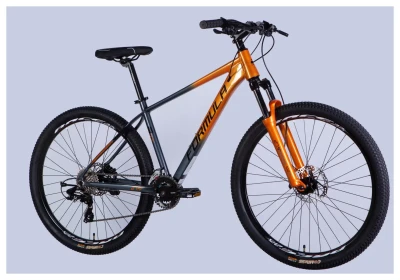 Велосипед уцінений AL 27.5" Formula DRIVE HDD рама-16" сіро-помаранчевий 2026