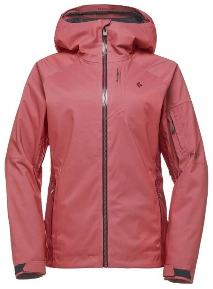 Гірськолижна жіноча тепла мембранна куртка Black Diamond Boundary Line Insulated Jacket, XS - Wild Rose (SHM_BD 746061.6012-XS)