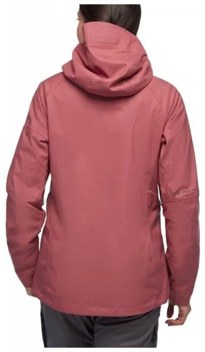 Гірськолижна жіноча тепла мембранна куртка Black Diamond Boundary Line Insulated Jacket, XS - Wild Rose