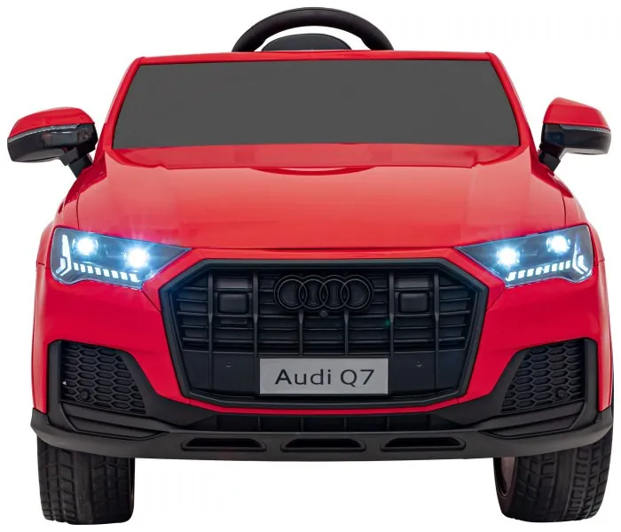 Дитяча акумуляторна машинка Audi Q7 NEW LIFT Червона