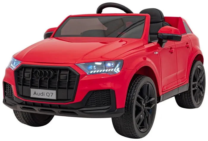 Дитяча акумуляторна машинка Audi Q7 NEW LIFT Червона
