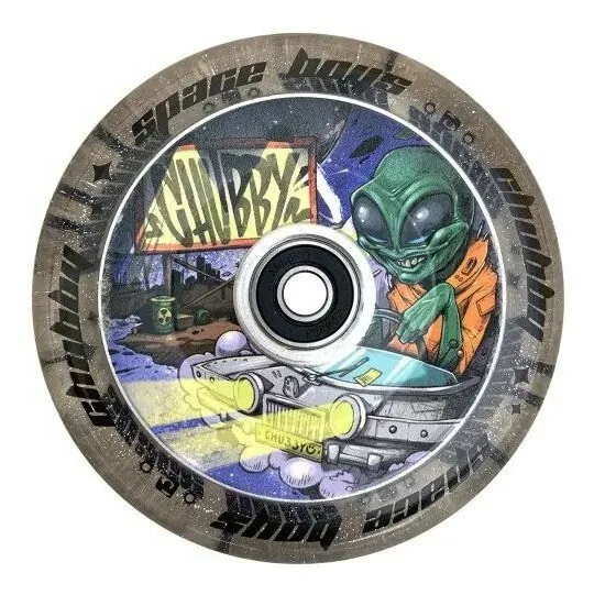 Колесо для трюкового самокату Chubby Spaceboys 110мм х 24мм - Alien (Spaceboys 110мм х 24мм - Alien)