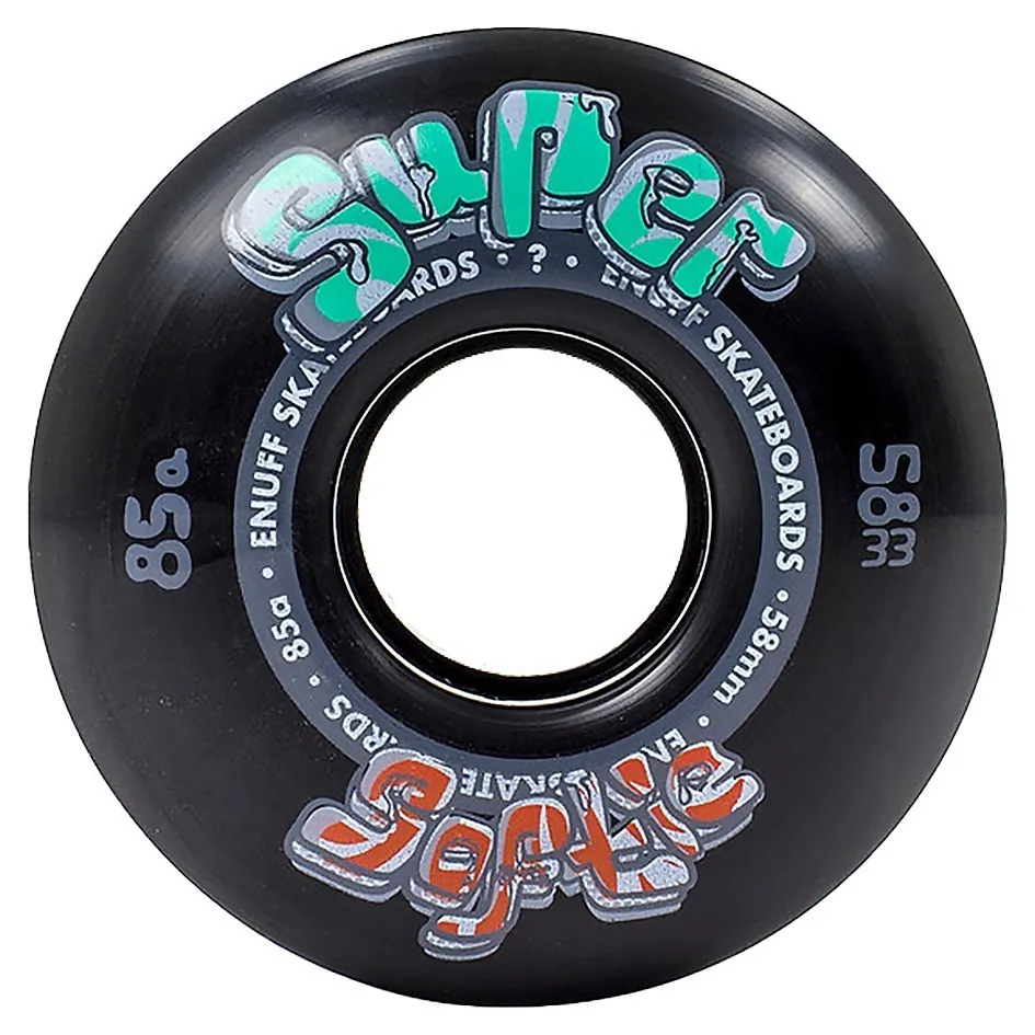 Enuff колеса Super Softie 53 mm black (ENU540-BK)