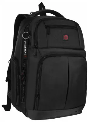Рюкзак городской Swissbrand Wembley 19 Black (SWB_S19BEWEM001U)