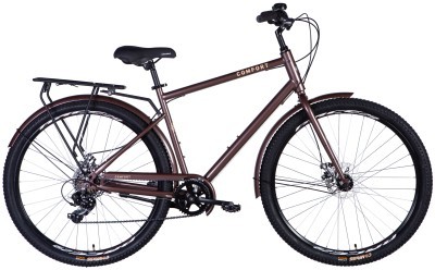 Велосипед ST 28" Dorozhnik COMFORT MALE DD FR рама-20" коричневый 2025