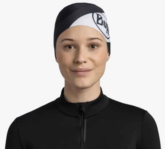 Пов'язка на голову Buff Tech Fleece Headband, Zesy Graphite