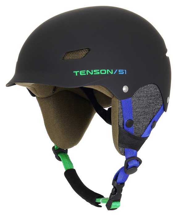 Шлем Tenson Park Jr black-blue