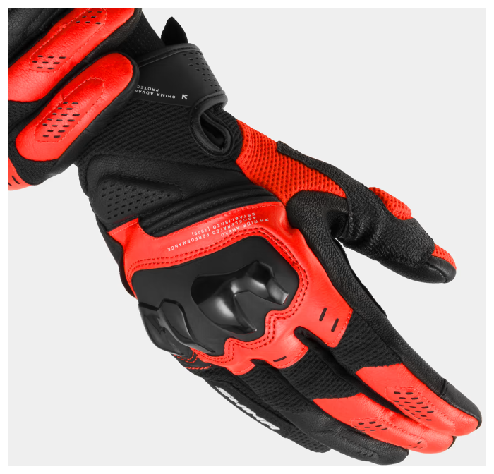Моторукавички Shima SPARK 3.0 MEN RED FLUO XXL