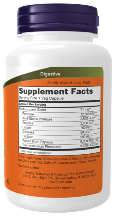 Plant Enzymes - 120 vcaps