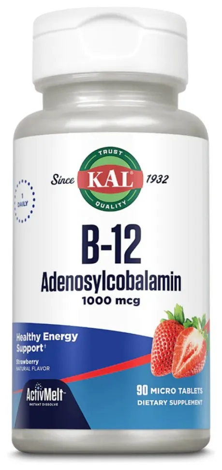B12 Adenosylcobalamin 1000mcg - 90 tabs