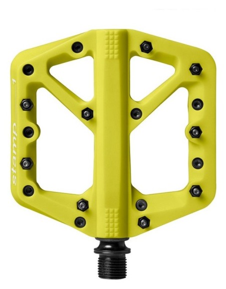 Педалі для велосипеда Crankbrothers STAMP 1 L Citron (16389) O, укр