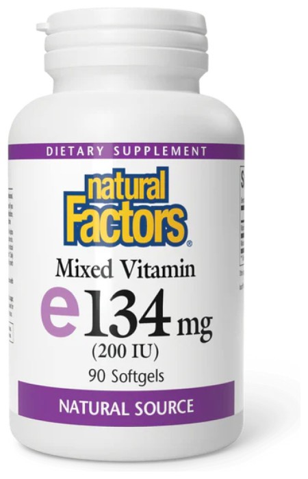 Mixed Vitamin E 134 mg (200 IU) - 90 softgels