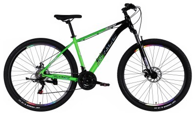 Велосипед AL 29" SPACE PHAETON DD FR рама-18" зелено-черный 2026