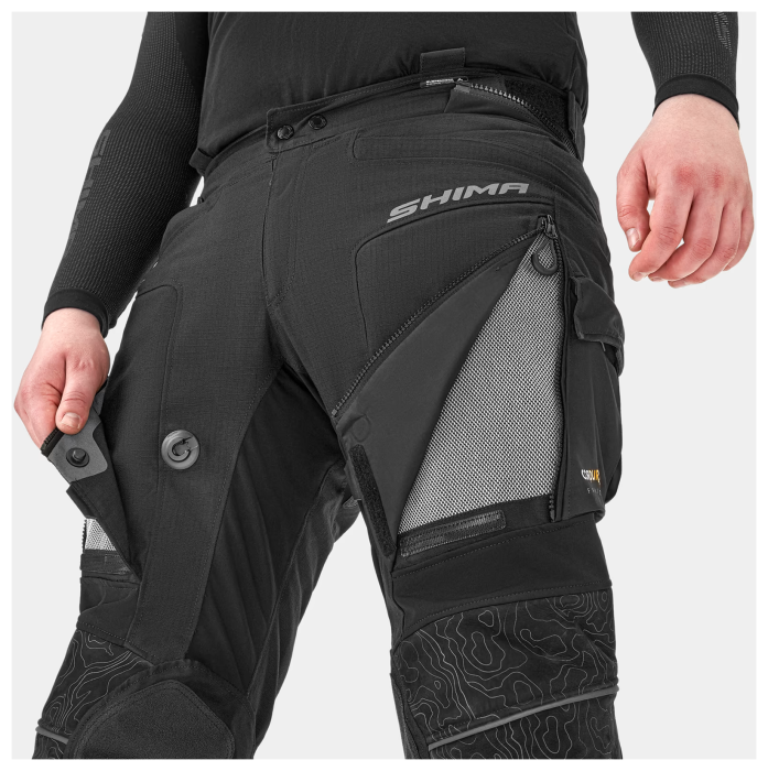 Мотоштани Shima TRACKER MEN PNT BLK