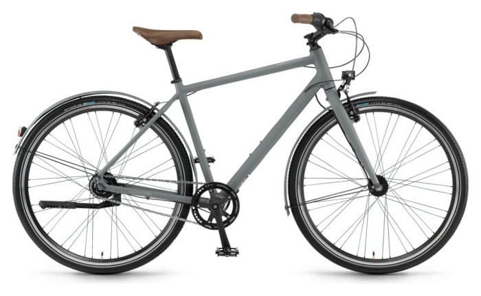 Велосипед Winora Aruba men 28 " 8-G Nexus FL, рама 56, сірий матовий, 2021, укр, укр