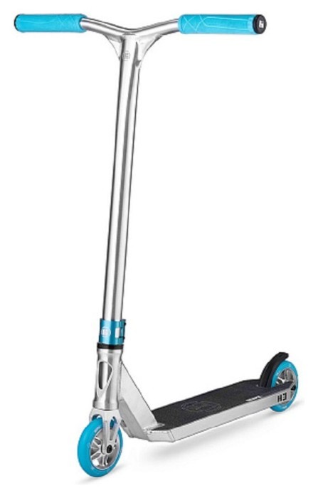 Самокат трюковий Hipe H3 Silver/Blue, укр, укр