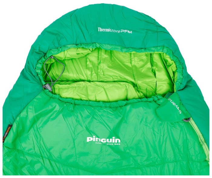 Спальный мешок Pinguin Savana (5/0°C), 185 см - Right Zip, Green (PNG 236248) 2020