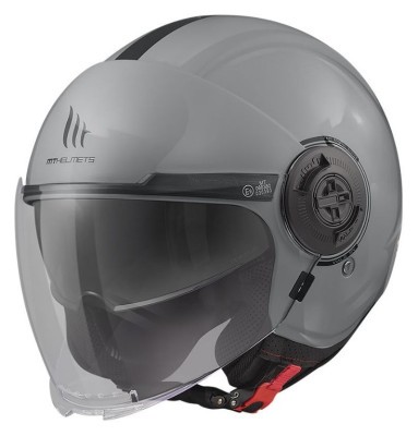 Мотошолом MT VIALE SV S Solid GRISS MATT A12 L