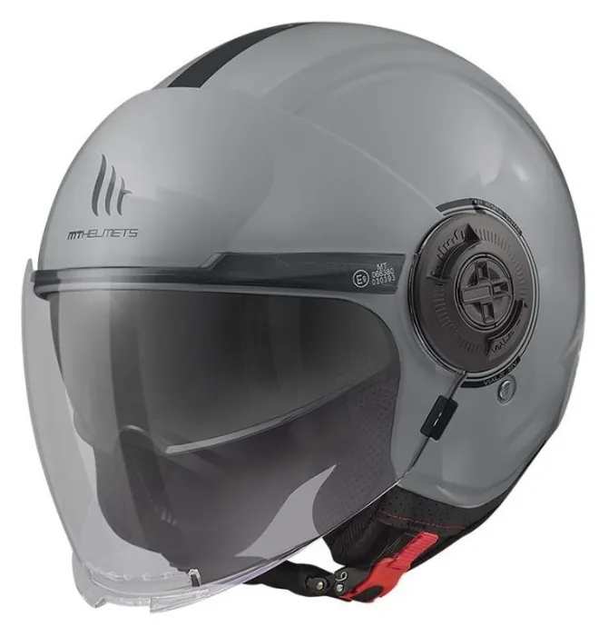 Мотошолом MT VIALE SV S Solid GRISS MATT A12 L