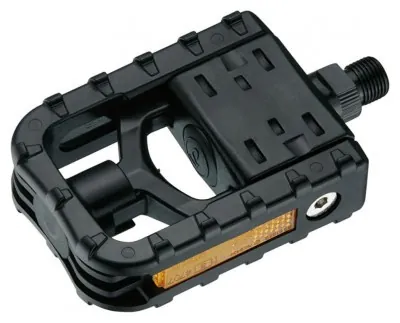 Педали VP VP-F55 складная, 9/16"х20Т, ось Steel, корпус черный Nylon