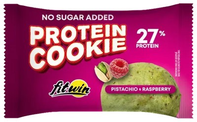 Protein Cookie 27% - 10x40g Pistachio Raspberry