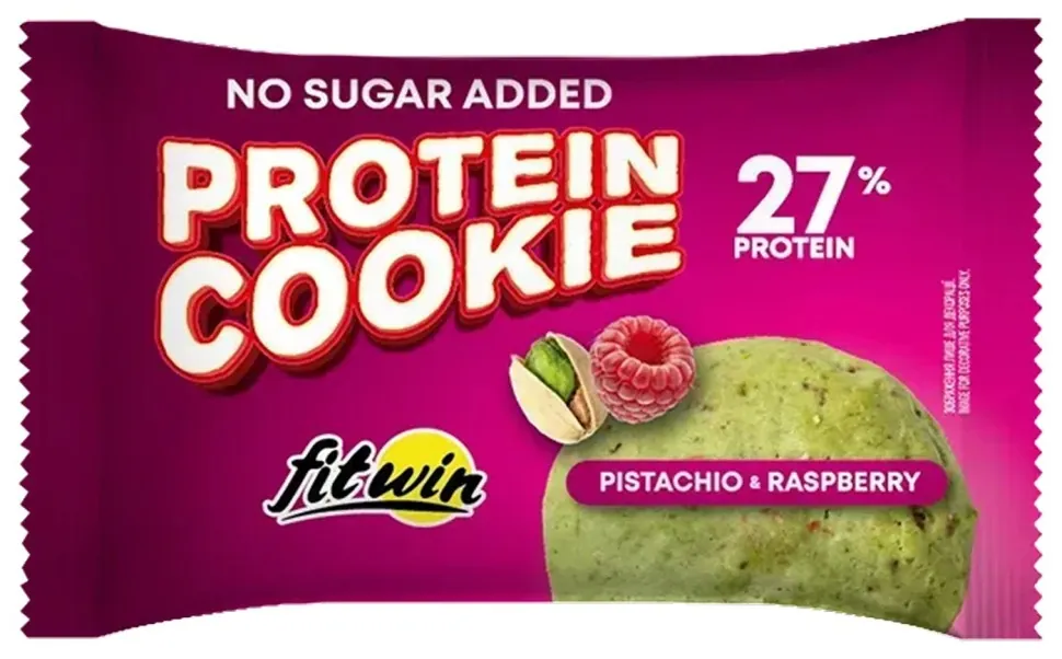 Protein Cookie 27% - 10x40g Pistachio Raspberry (DSN_2024-11-0045)