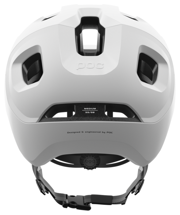 Велошолом POC Axion, Hydrogen White Matt, L