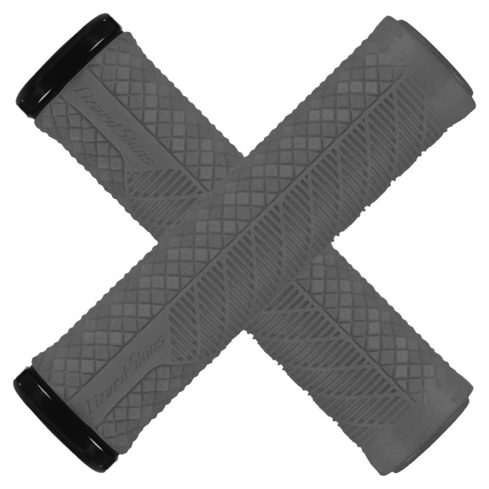 Грипсы Lizard Skins CHARGER EVO 136мм, с одним замком, Graphite