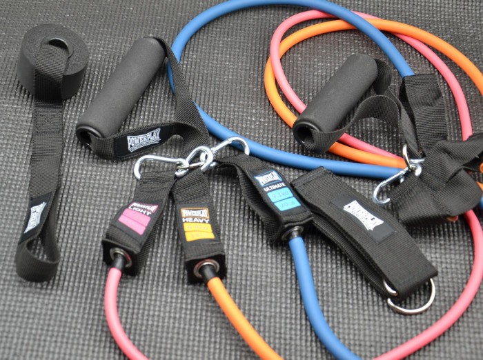 Набір трубчастих еспандерів PowerPlay PP-4101 Expander Tube Set 3шт. (До 18,2 кг.)