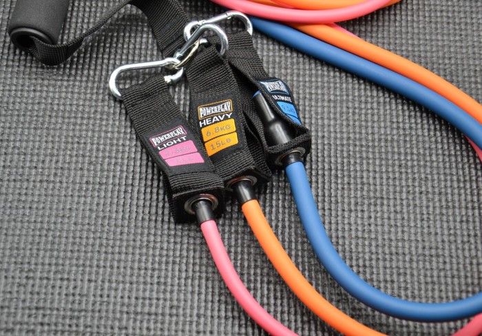Набір трубчастих еспандерів PowerPlay PP-4101 Expander Tube Set 3шт. (До 18,2 кг.)