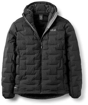 Чоловічий зимовий пуховик Rab Cubit Stretch Down Hoody, Black