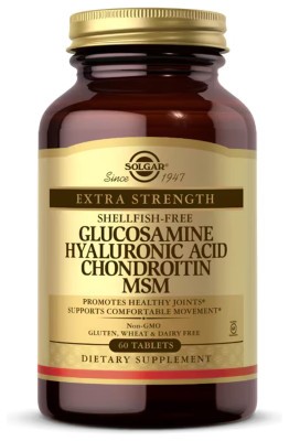 Glucosamine Hyaluronic Acid Chondroitin MSM - 60 tabs (Пошкоджена етикетка)