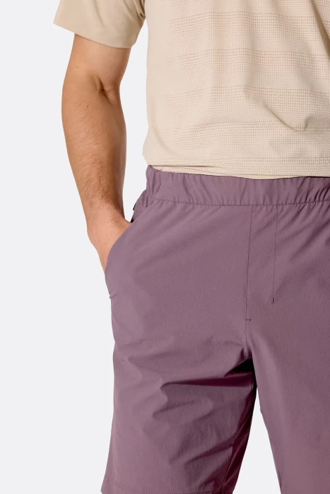 Шорти чоловічі Rab Momentum Tech Shorts, Black Beluga