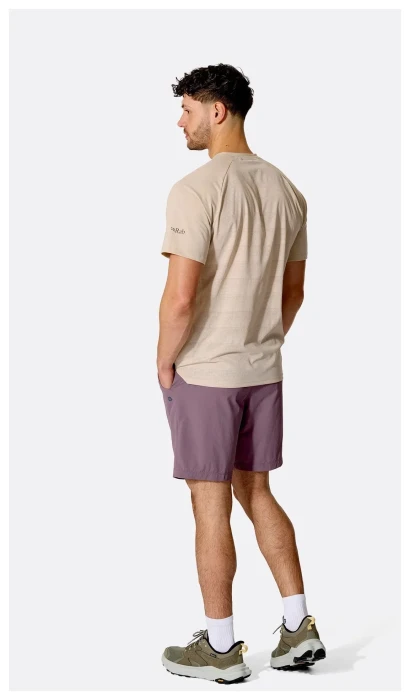 Шорти чоловічі Rab Momentum Tech Shorts, Black Beluga