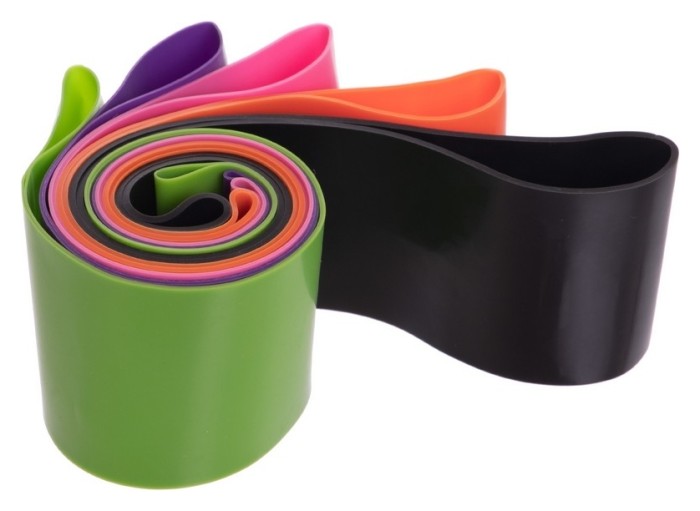 Стрічки опору набір 5шт LOOP BANDS ZELART FI-6886 (500x50мм; товщина: 0,35, 0,5, 0,7,1, 1,2 мм), укр, укр