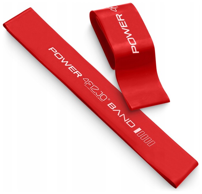 Резинка для фітнесу 4FIZJO Mini Power Band 0.4 мм 1-3 кг Red (P-5907739310361)