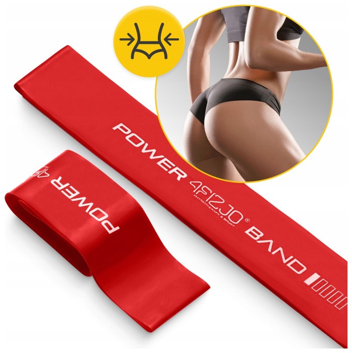 Резинка для фітнесу 4FIZJO Mini Power Band 0.4 мм 1-3 кг Red (P-5907739310361)
