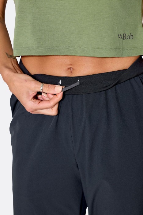Шорти жіночі Rab Momentum Tech Pants Wmns, Dark Fig Green